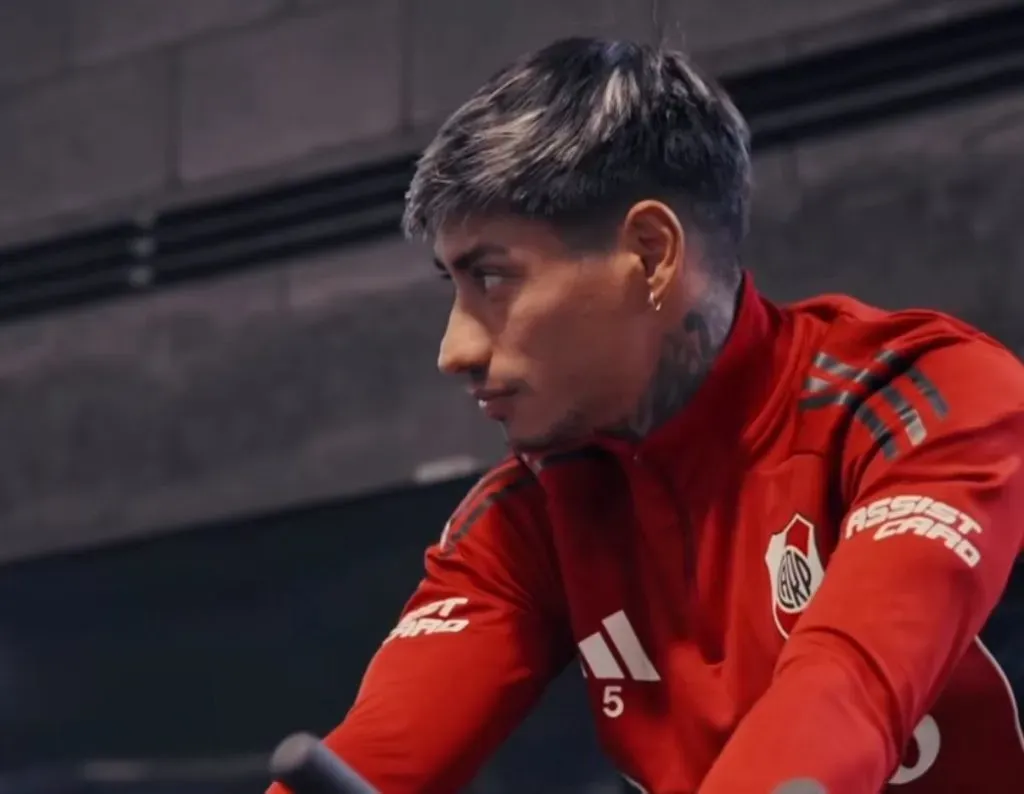 Portillo espera su debut en River.