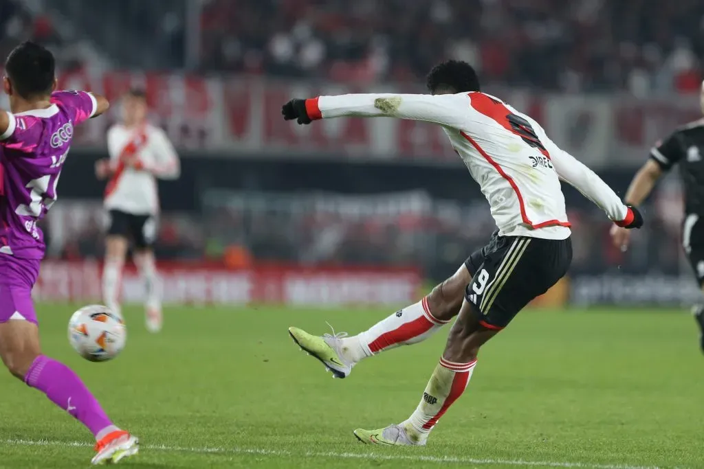 Borja le marcó un doblete a Libertad. (Getty)