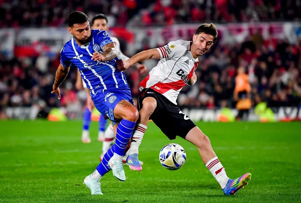 Bautista Dadín completó 70 minutos frente a Godoy Cruz. (Getty Images)