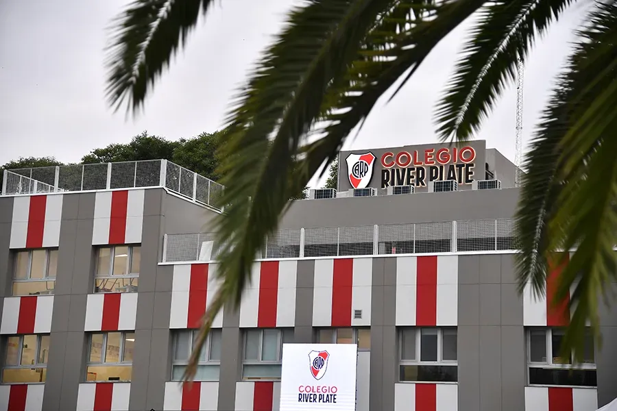 Así es la fachada del nuevo edificio del Colegio River.