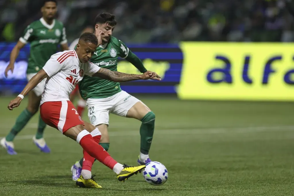 Palmeiras se floreó antes de jugar con River. (Getty)