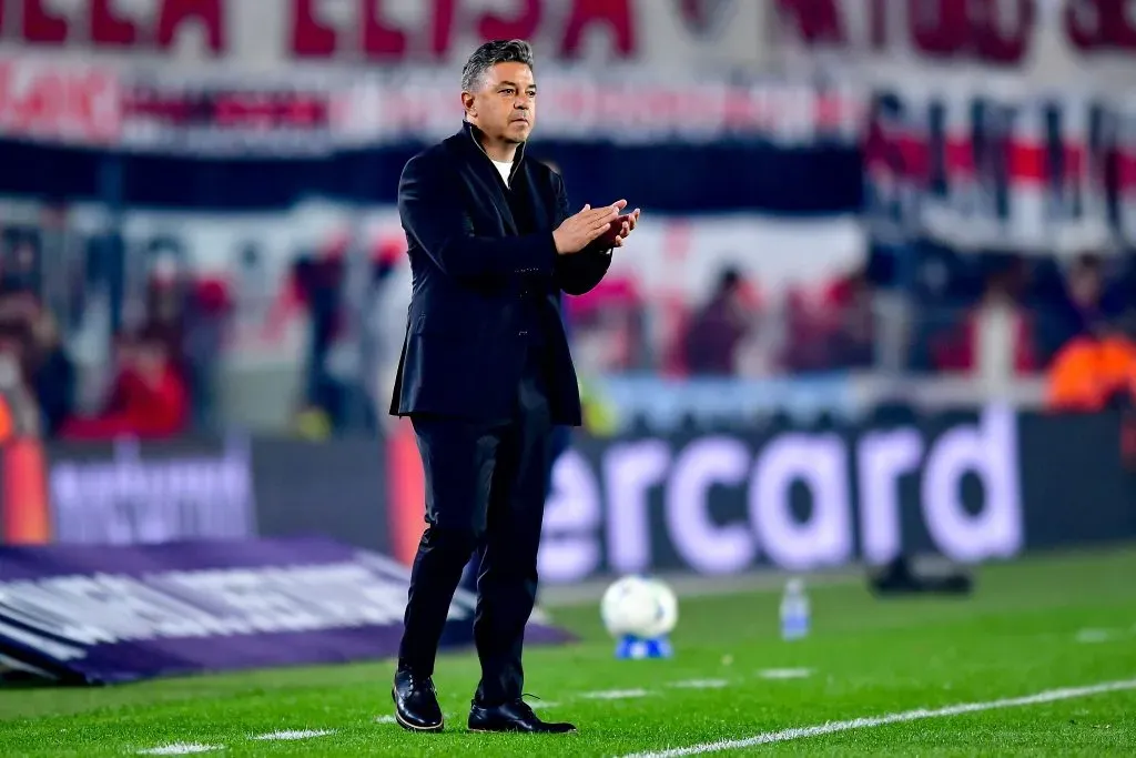 Gallardo habló de la llave con Palmeiras. (Getty)