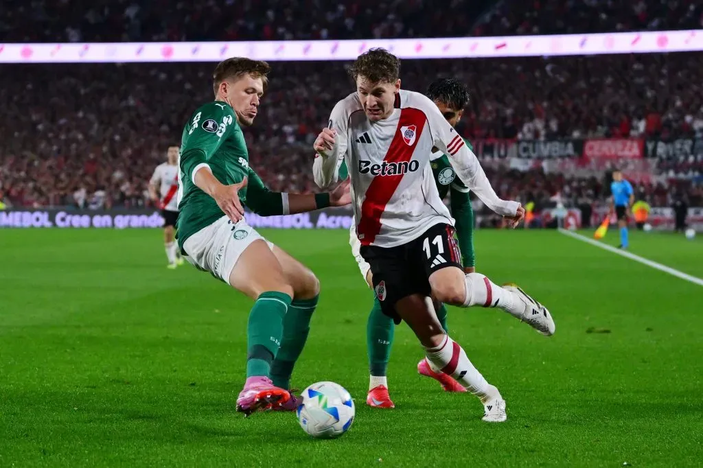 River y Palmeiras utilizarán la indumentaria titular. (Getty)