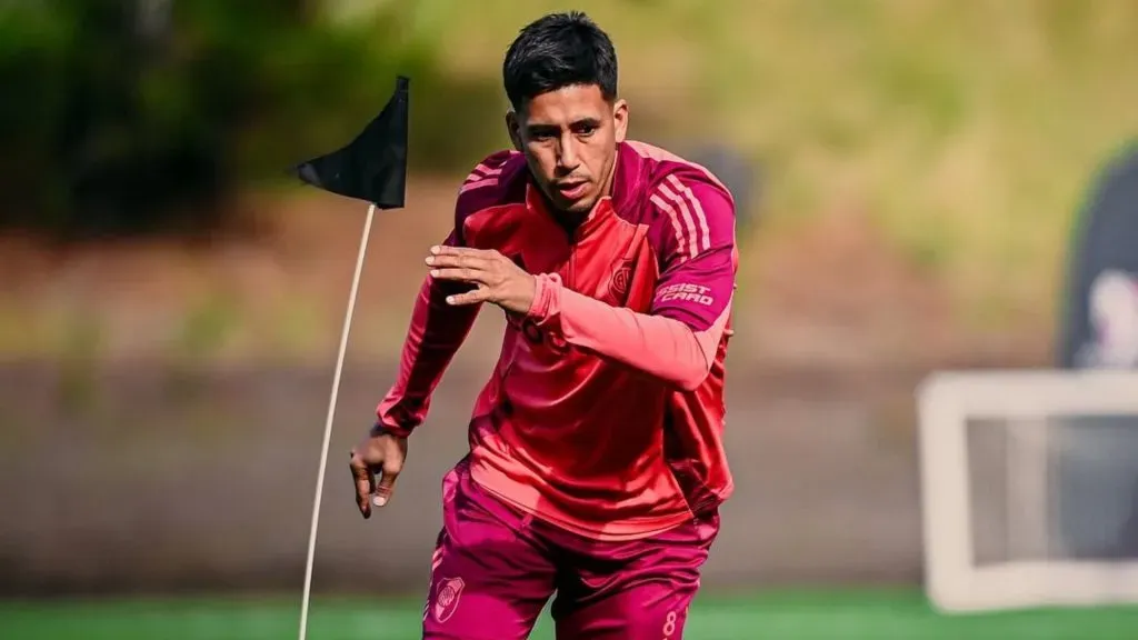 Meza tiene contrato con River hasta diciembre de 2026.