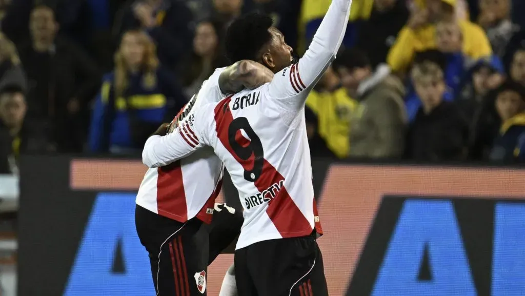 Borja anotó su gol N° 62 en River.