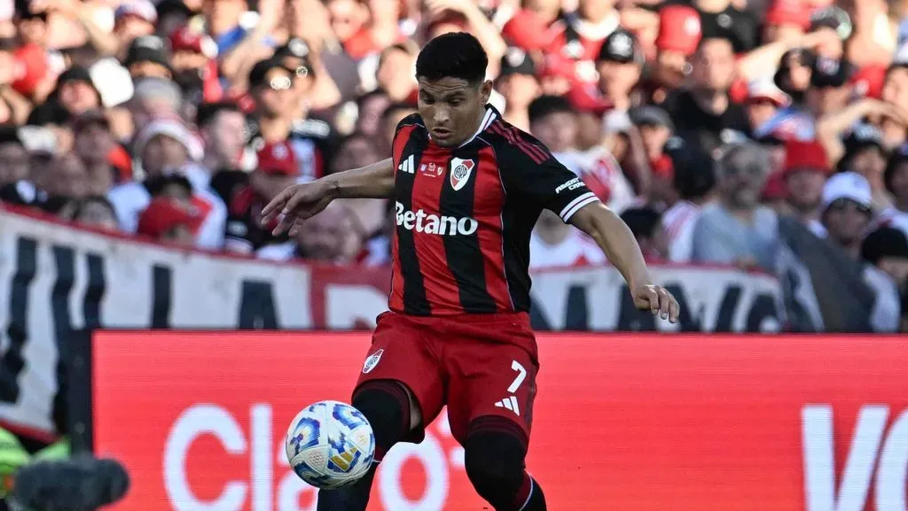 Maxi Salas llegó a River en julio pasado a cambio de su cláusula de rescisión de 8 millones de euros.