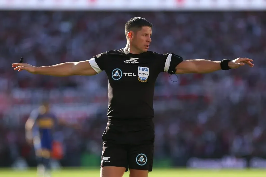 Nicolás Ramírez es el favorito para dirigir el próximo River-Boca. (Getty Images)