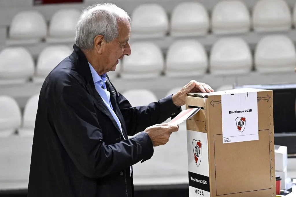 Votó D’Onofrio. (Foto: La Página Millonaria).