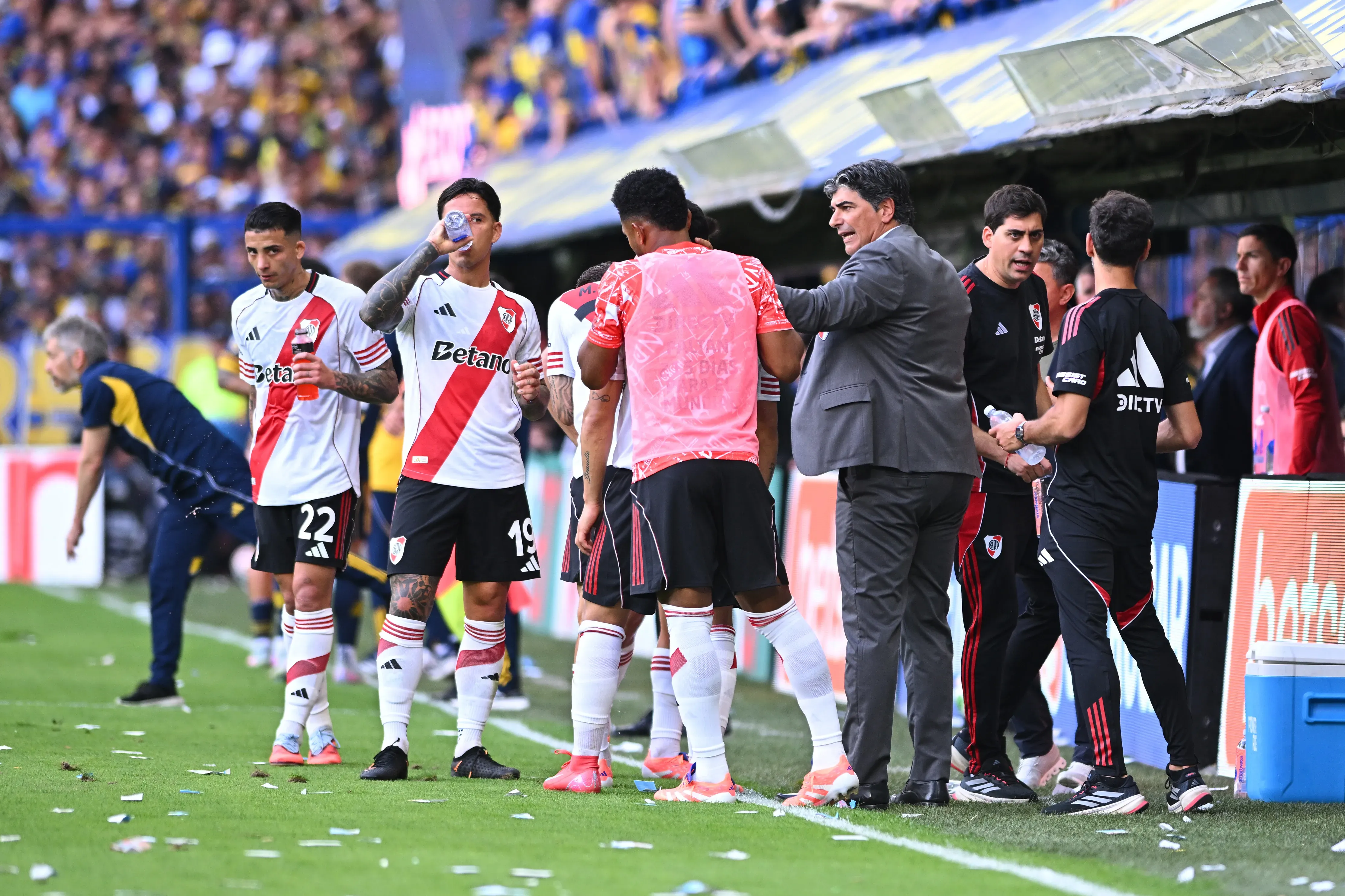 River quedó en la cuarta colocación de la tabla anual luego de la victoria de Argentinos ante Belgrano. (Getty Images)