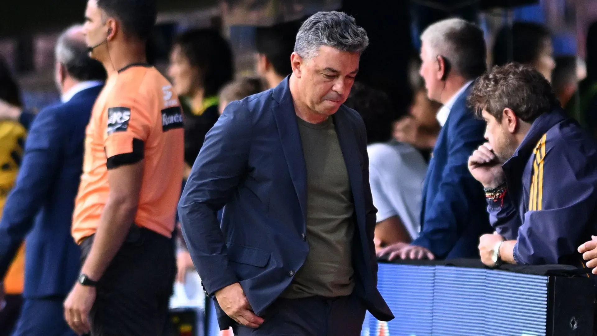 Marcelo Gallardo y una crisis impensada como DT de River.