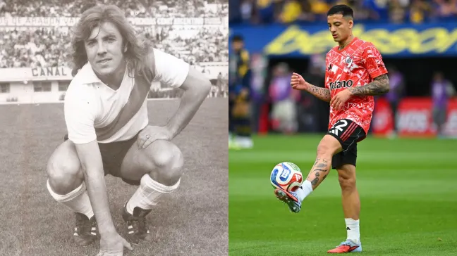 Mostaza bancó a Castaño pese al momento que está atravesando en River. (Museo River/Getty Images)