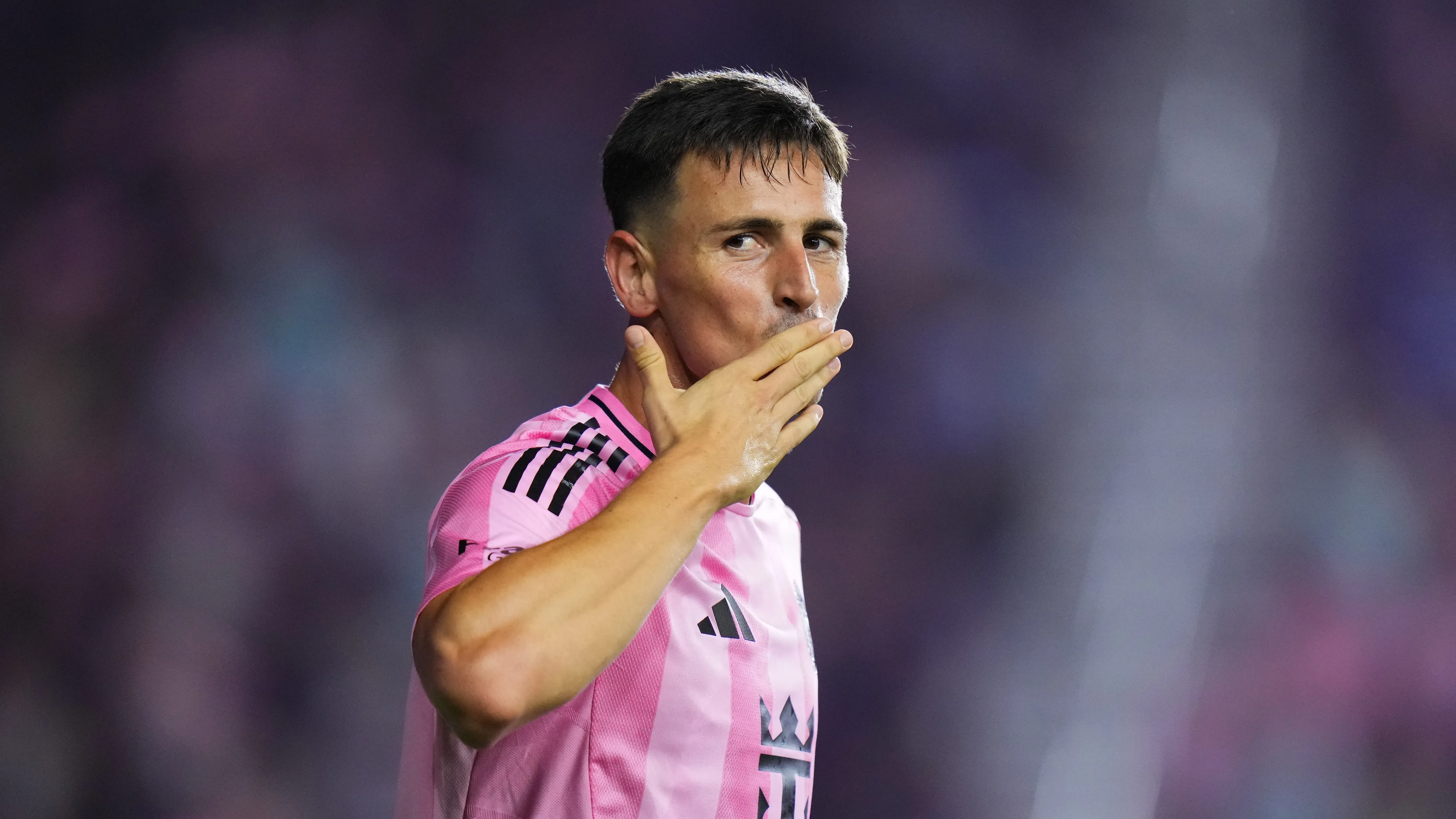 Allende la rompió en Inter Miami y debe volver a Celta.