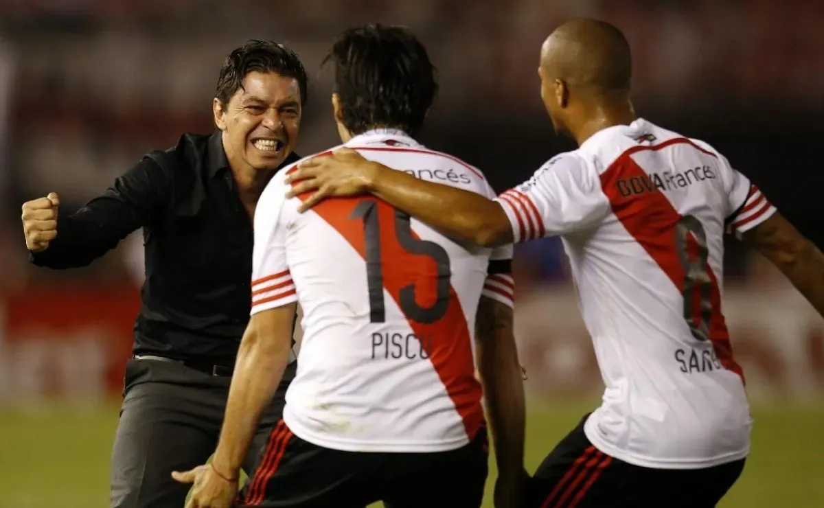 Gallardo y Pisculichi, una fórmula que le dio alegrías a River.