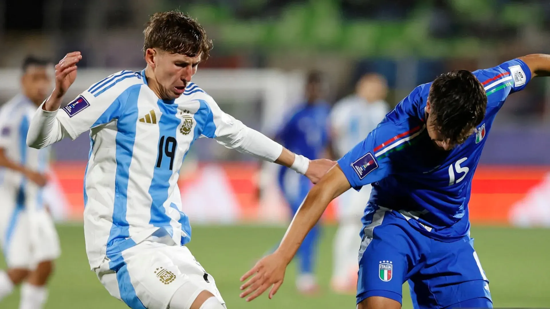 Andino, jugador de Selección.