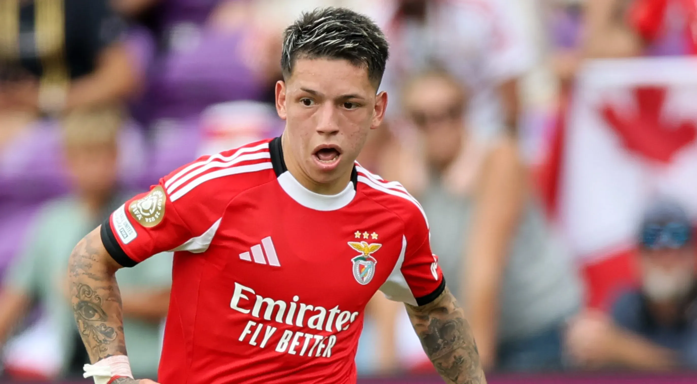 Prestianni jugó 22 partidos con Benfica en lo que va del 2025.