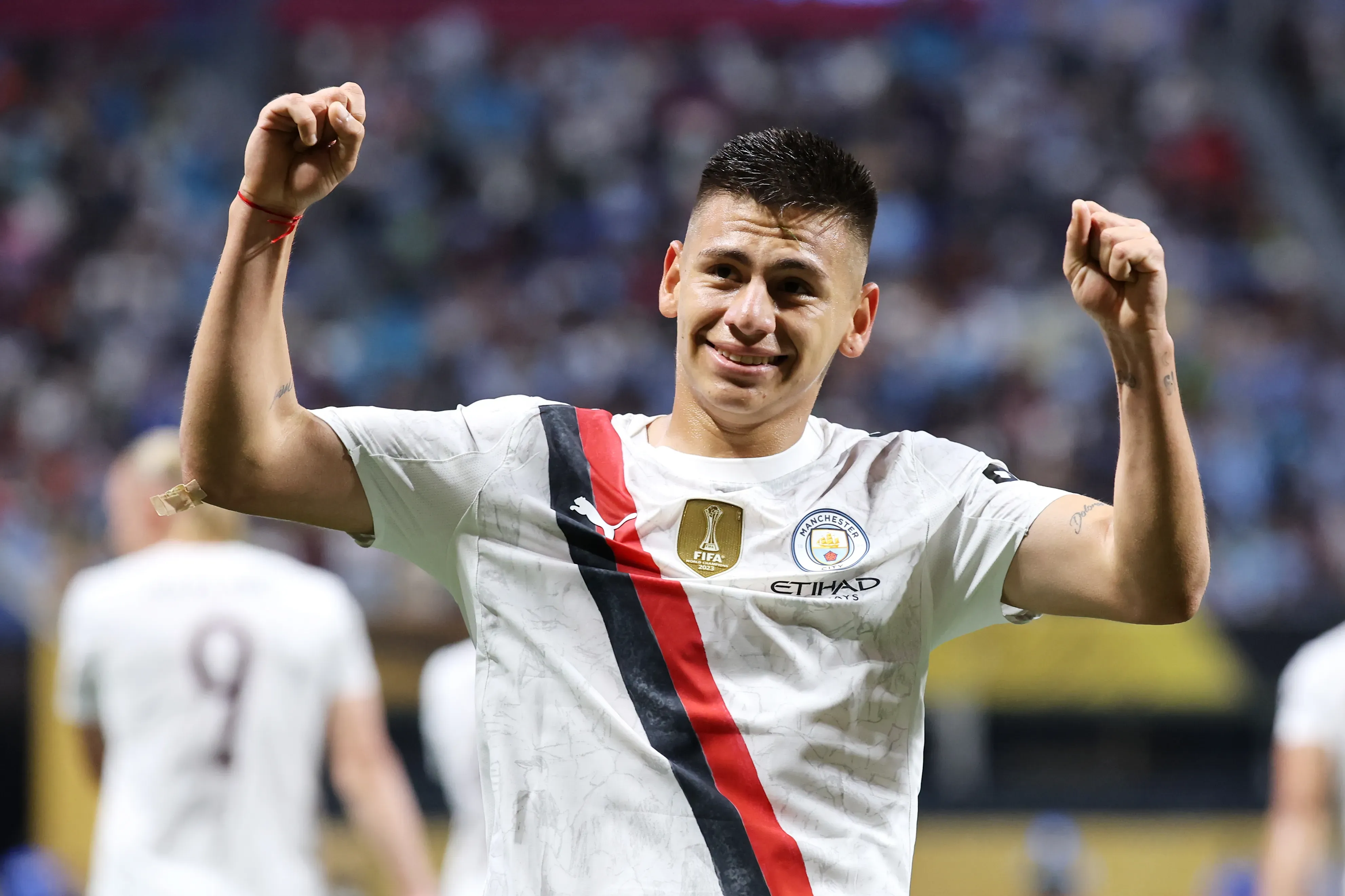 Echeverri jugará en el Girona de España, también perteneciente al City Group. (Getty Images)