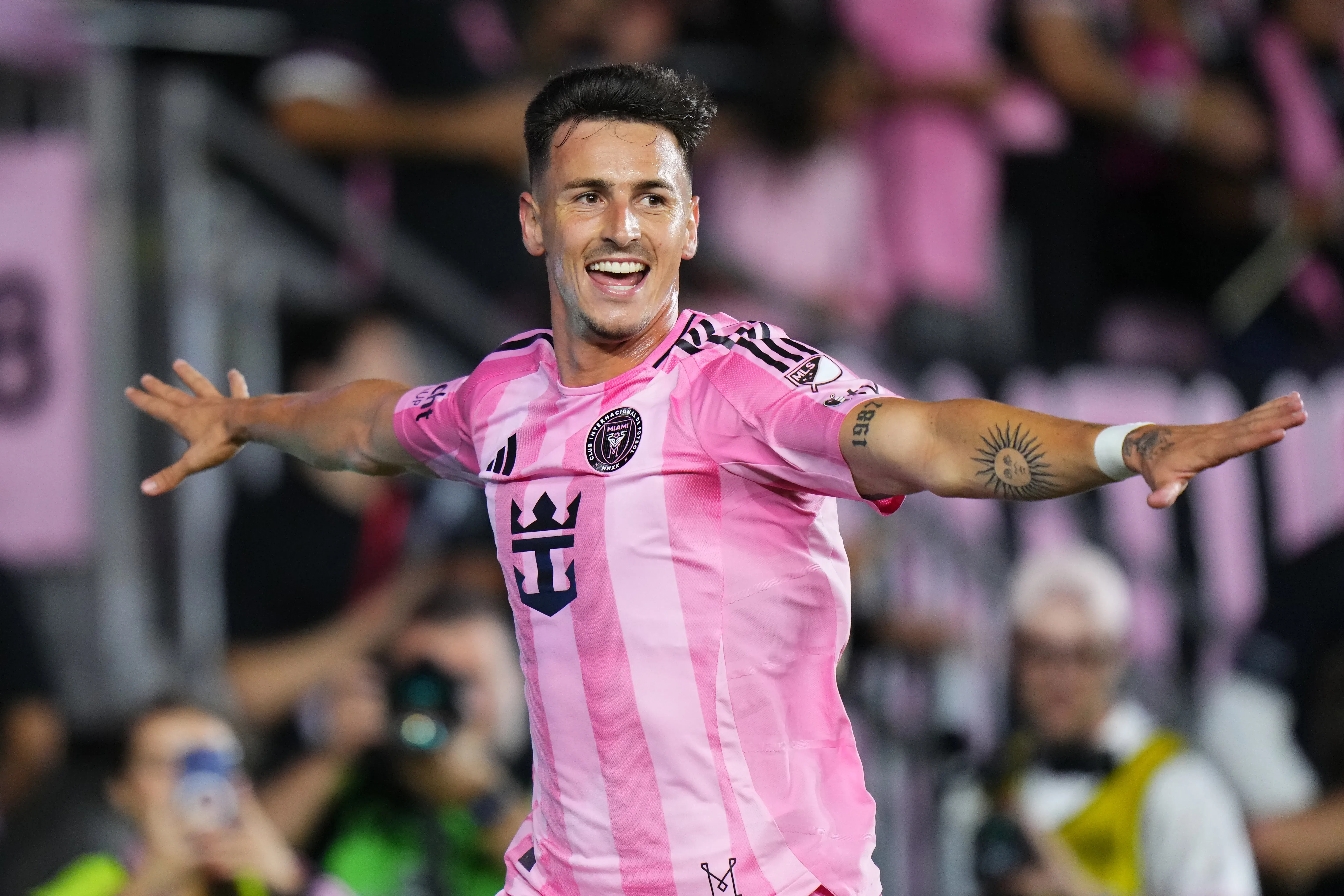 River vio luz verde para avanzar por Allende ante su partida de Inter Miami. (Getty Images)