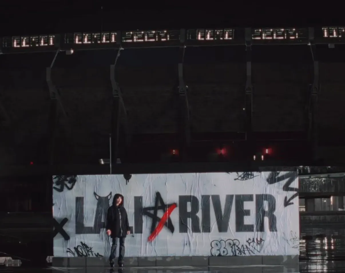 Así anunció Lali su show en River.