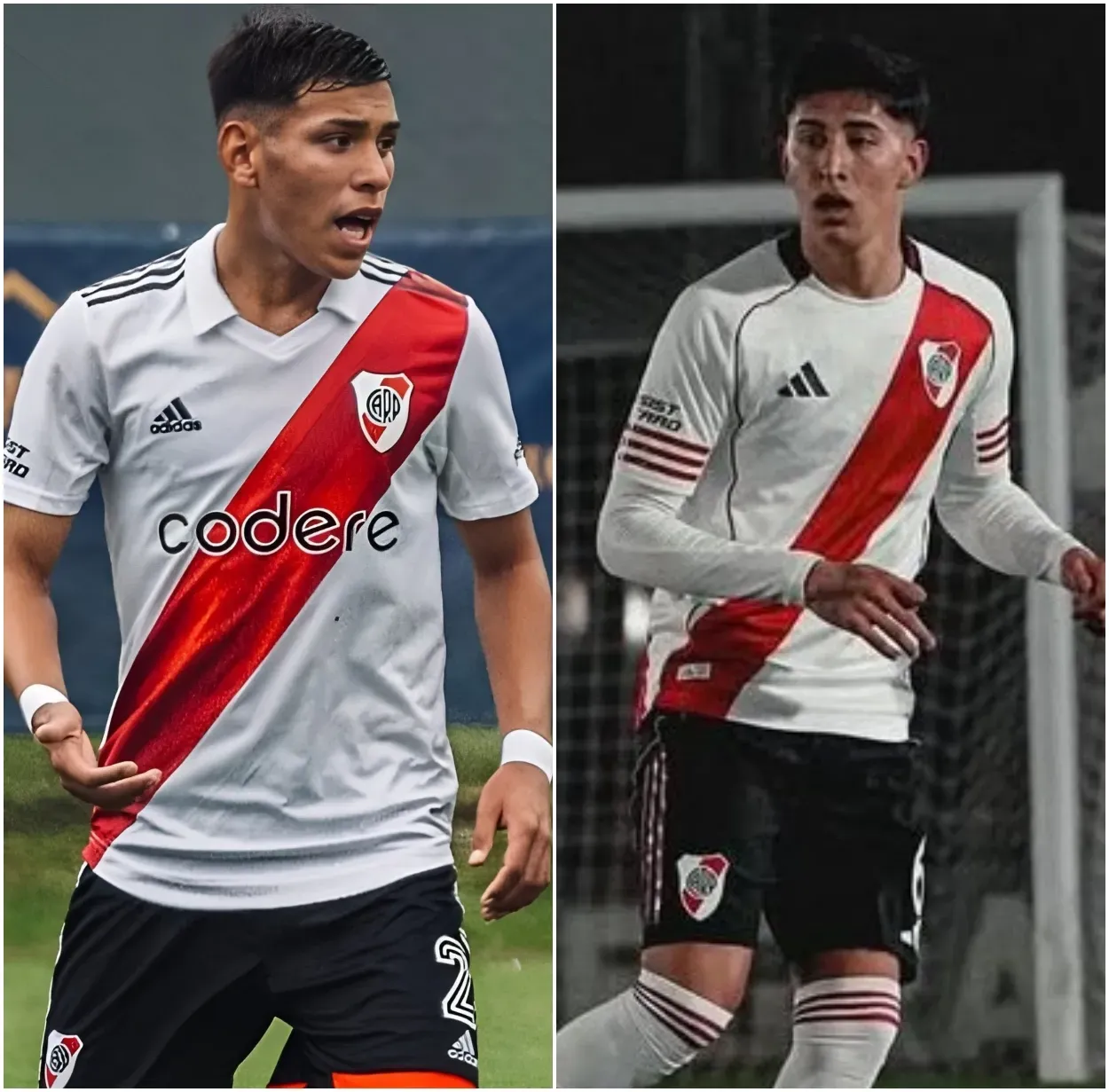Ulises Giménez y Facundo González ya entrenan con Primera y esperan sus oportunidades