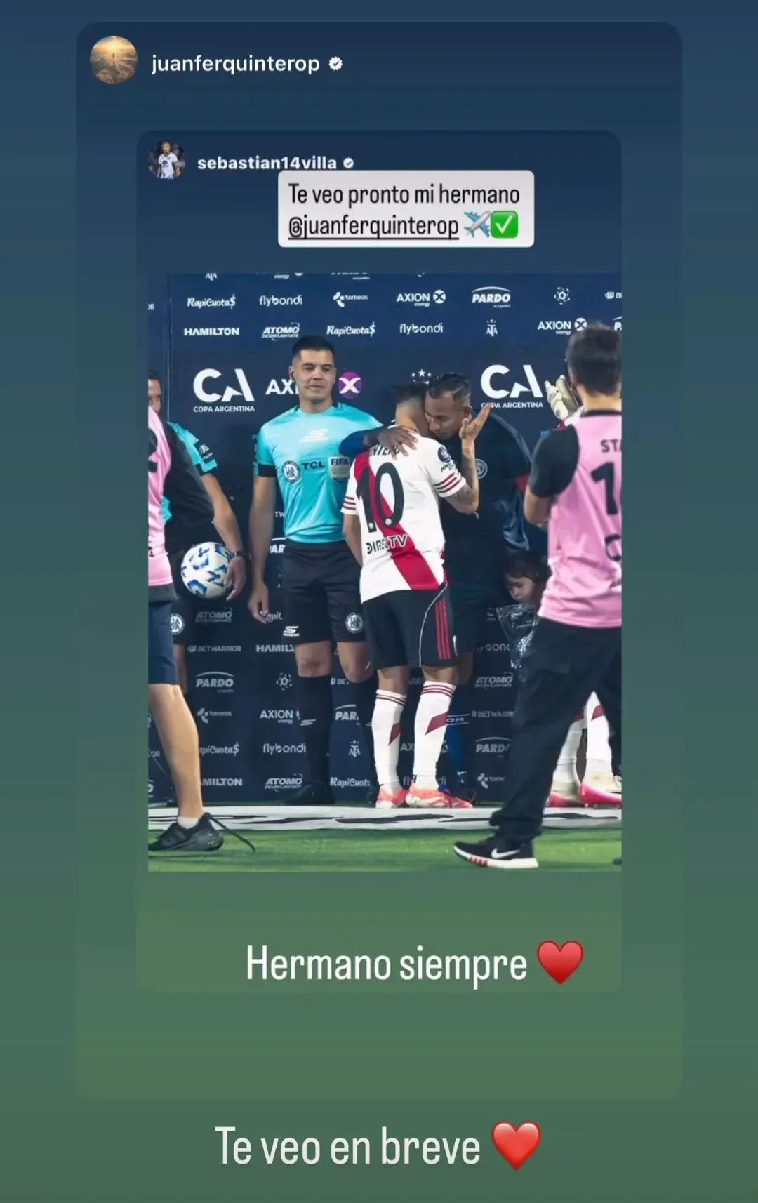 La polémica historia que compartió Juanfer con Villa y reflotó los rumores.