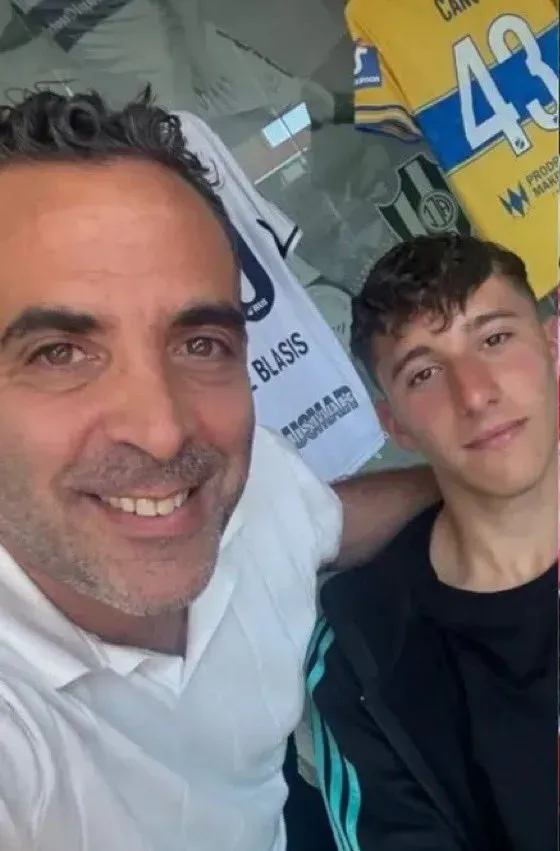 Martín Guastadisegno junto a Luca Scarlato