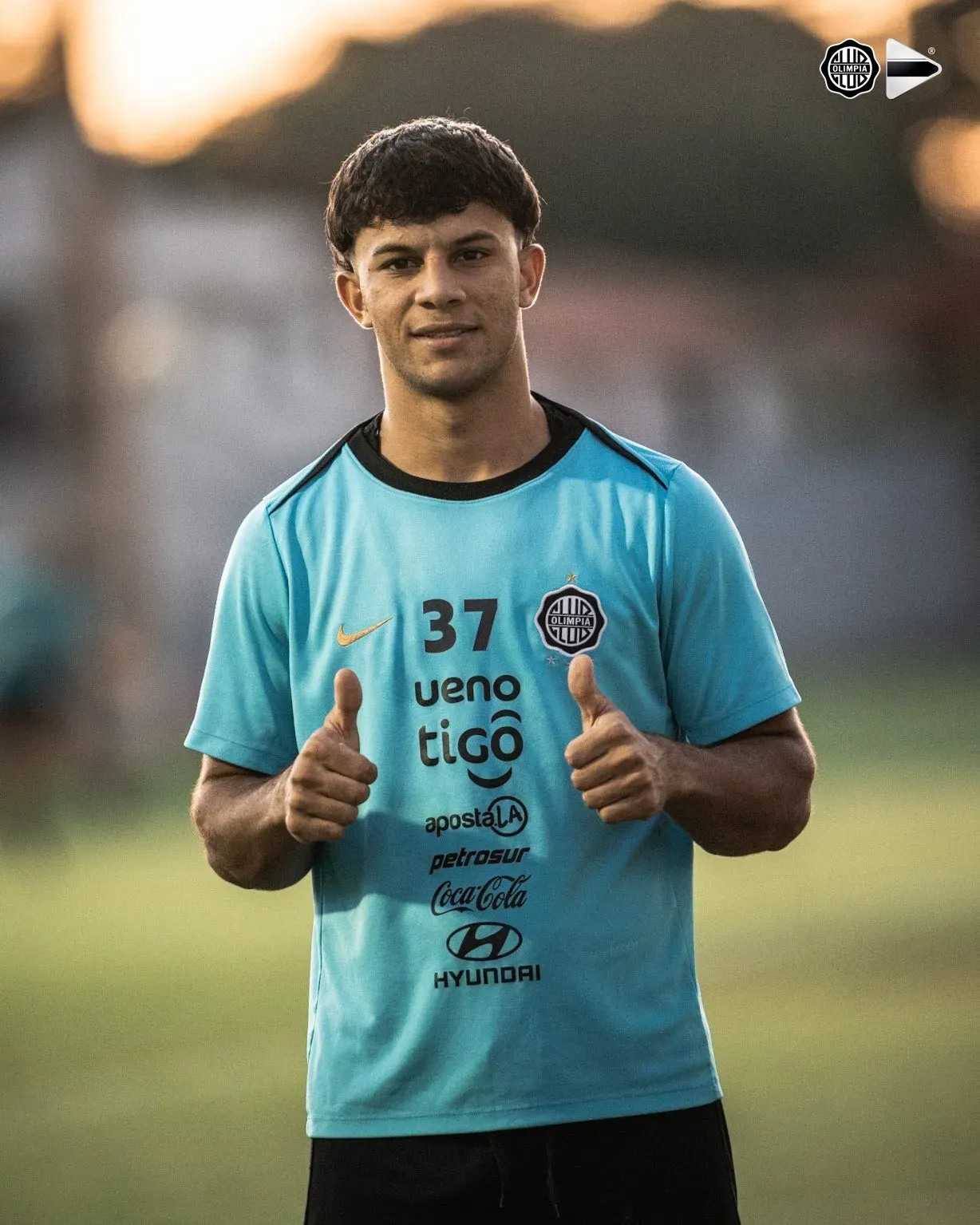 Alan Ledesma jugó cuatro partidos en la Primera de Olimpia y fue capitán de la selección paraguaya Sub 17 en el Mundial de Qatar.