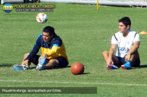 riquelme cuidan boca entre pre excursio boca boca