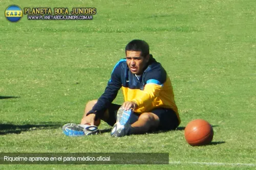 riquelme parte medico excursio boca boca