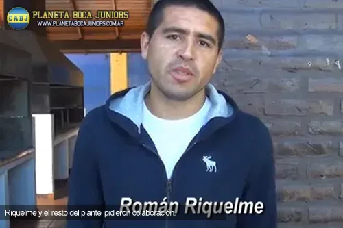 riquelme colaboracion video solidario boca boca boca