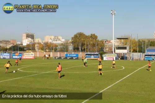 entre ensayo futbol paredes riquelme boca boca