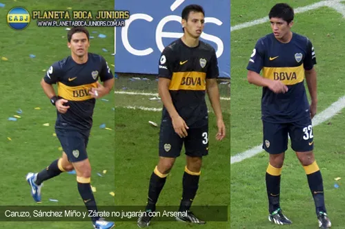 Matías Caruzzo - Juan Sánchez Miño - Nahuel Zárate