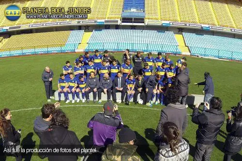 foto plantel oficial temporada boca boca