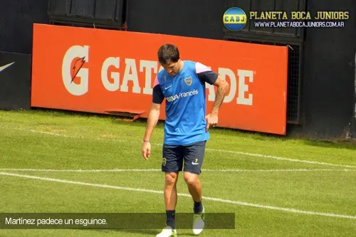 martinez esguince lesion boca