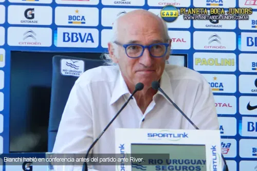 bianchi conferencia pre mendoza amistoso river boca