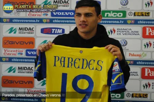 paredes chievo verona boca boca