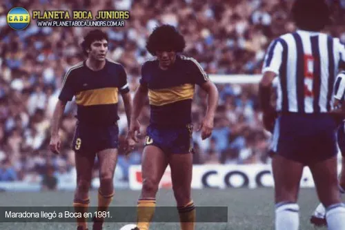 maradona boca 1981 talleres boca boca