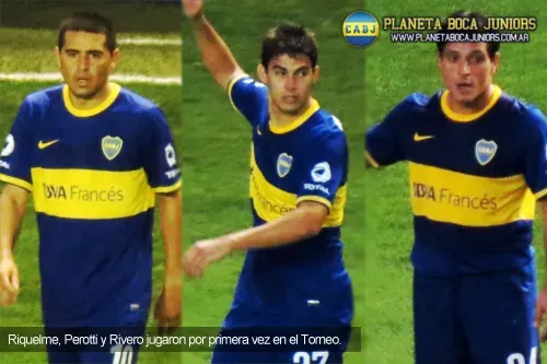 Juan Román Riquelme - Diego Perotti - Diego Rivero