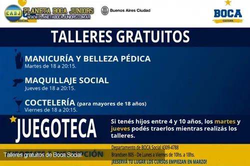 talleres boca social boca boca