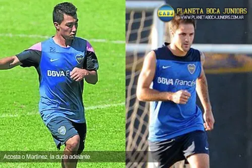 acosta o martinez duda equipo boca boca