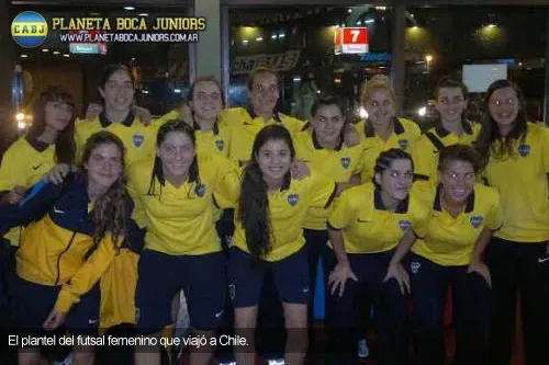 futsal femenino chile boca
