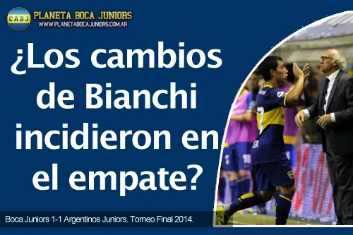 analisis tactico bianchi cambios aaaj boca