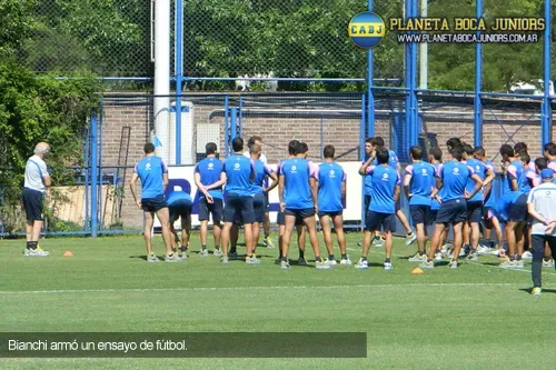 bianchi ensayo futbol boca