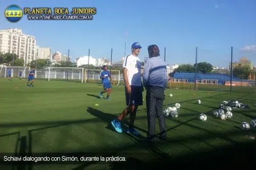 Rolando-Schiavi-Pretemporada-Boca-Reserva