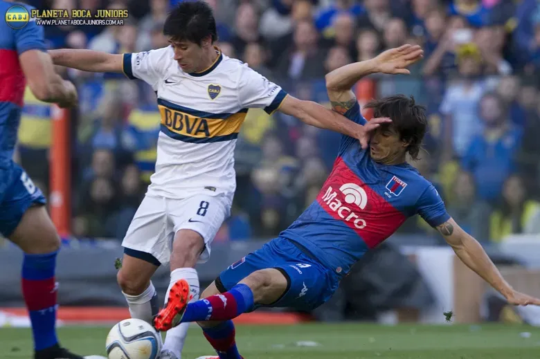 Pablo Pérez con la marca de Galmarini.
