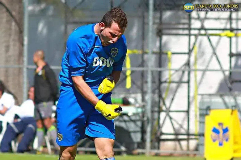 El arquero que se convierte en una nueva promesa. Foto: Prensa C.A.B.J.