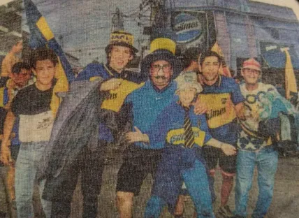 Los festejos en Villa María con mi viejo