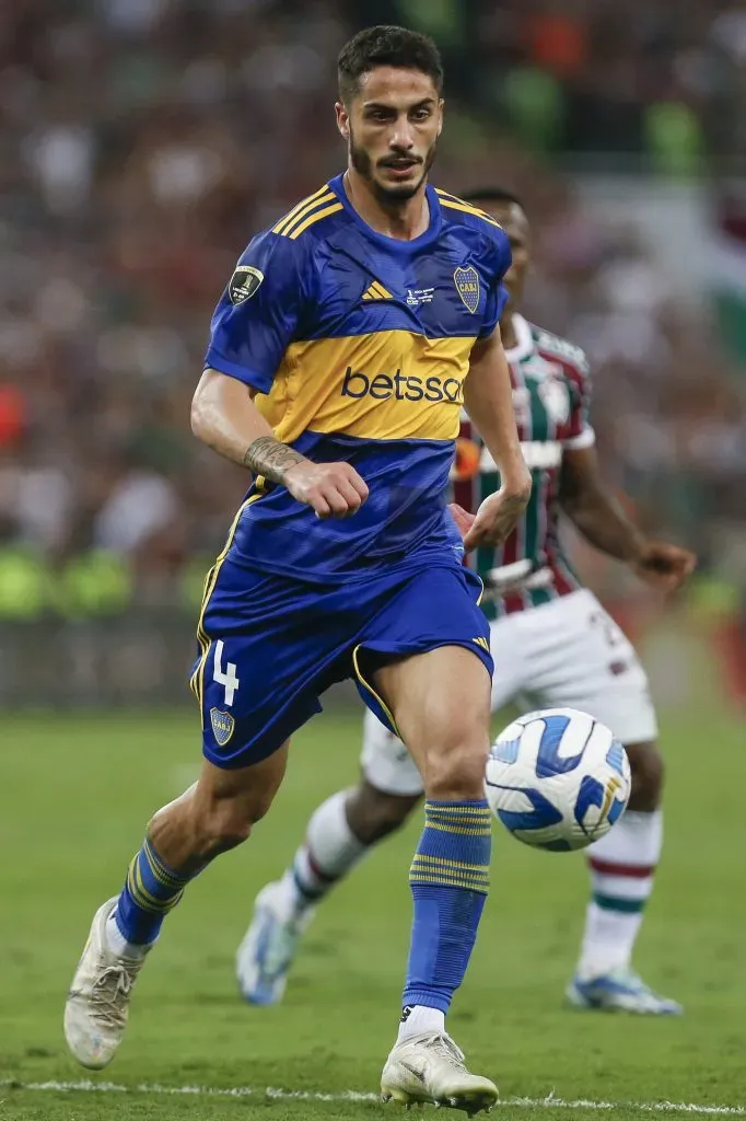 Nicolás Figal no jugará frente a Talleres. (Getty)