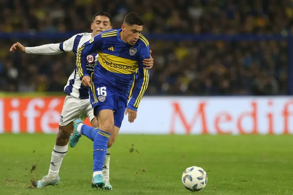 Merentiel ante Talleres de Córdoba. (Getty)