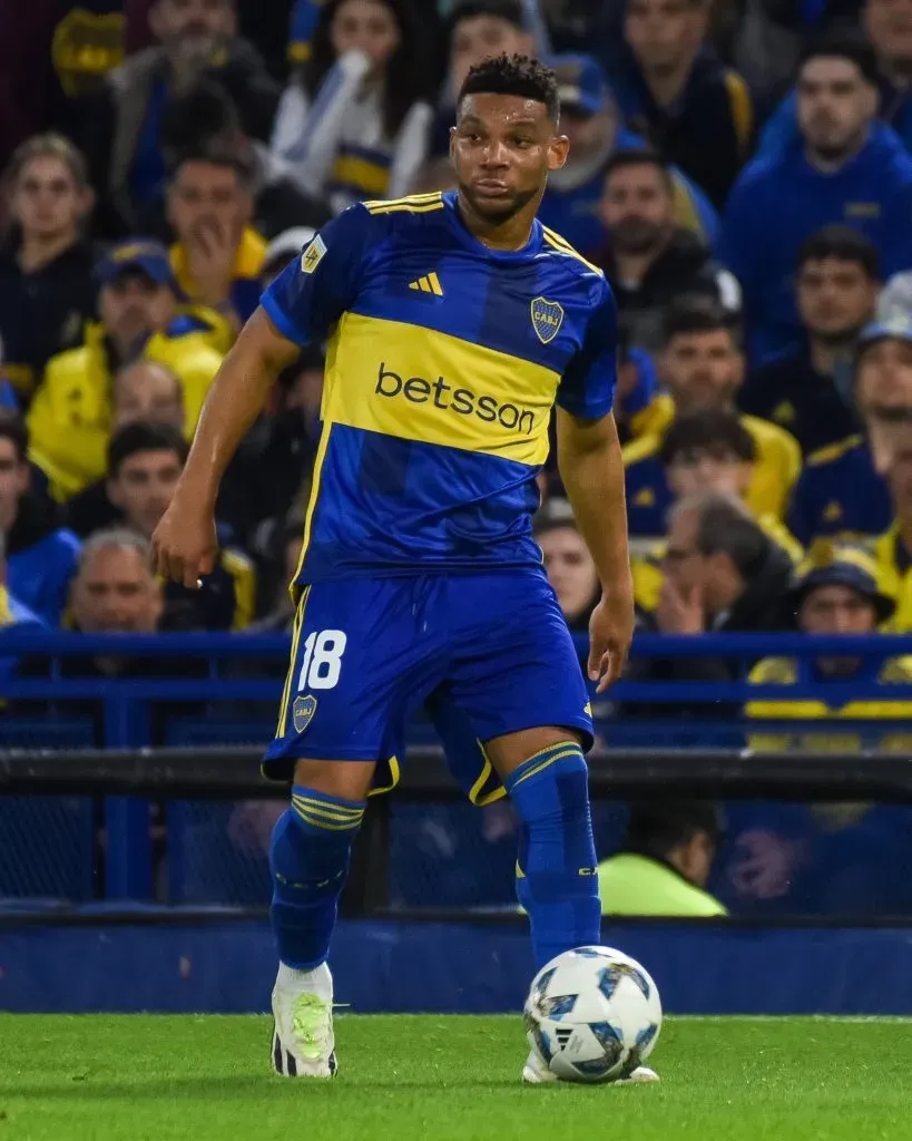 Frank Fabra en Boca. (Imago)