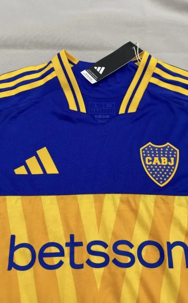 El particular diseño de la franja.